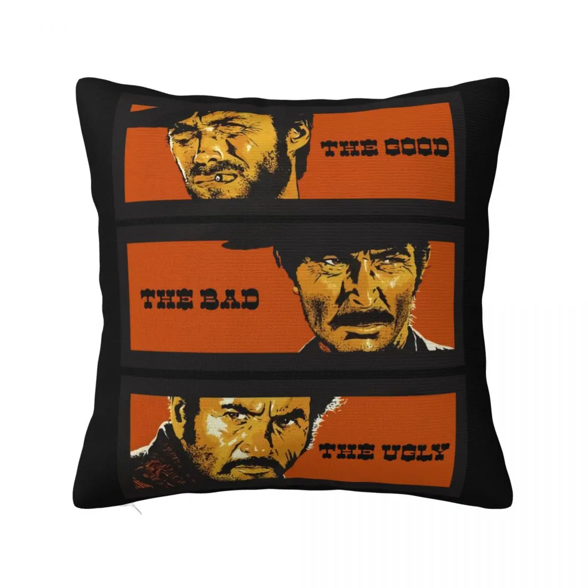 The Good The Bad Ugly 100 Premium Cotton Clint Eastwood Chinese Style Brand Party Hipster Pillow Case