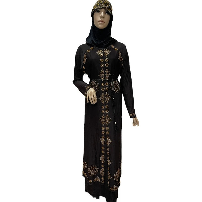 

Abaya Muslim Dubai Turkey Islam Kaftans Long Hijab Dress Jalabiya For Women Robe Musulman Femme Caftan Marocain Vestidos Longos