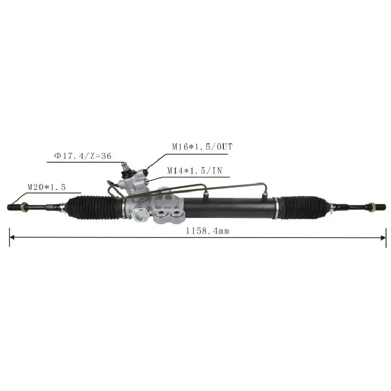 49001-VW000 49001 VW000 49001VW000 Suitable for E25 KA24 ZD30 URVAN Steering Machine Assembly