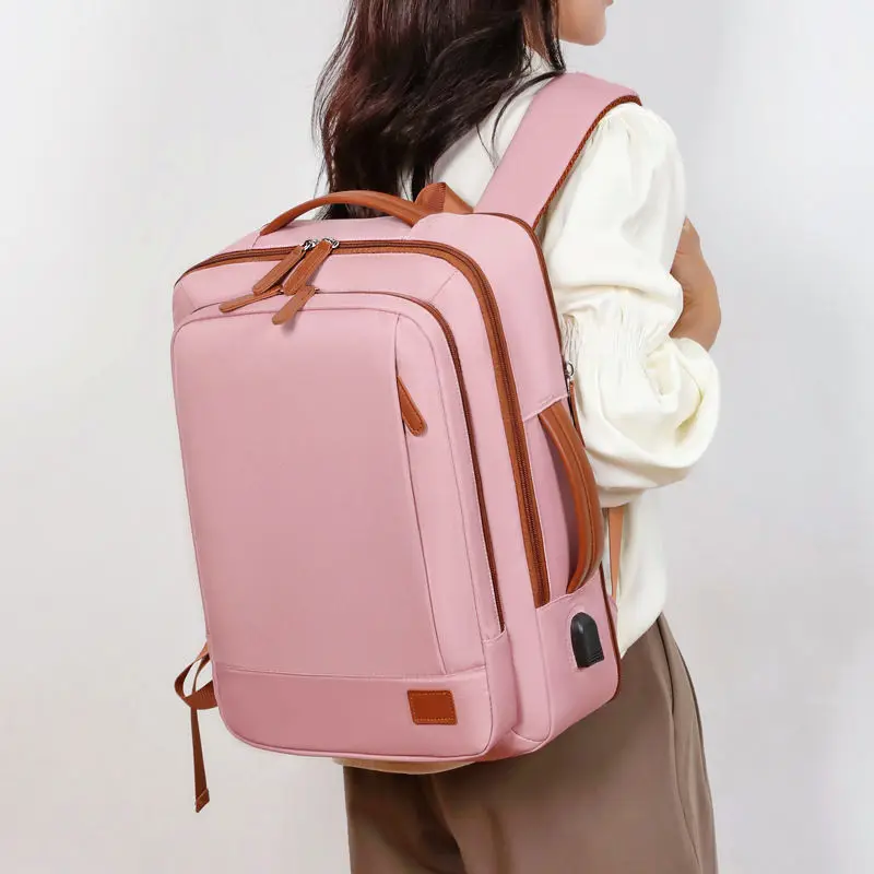 

Unisex Travel Commuter Anti-Fall Waterproof Backpack Business Computer Bag Luggage Backpack Foldable Oxford Cloth Material