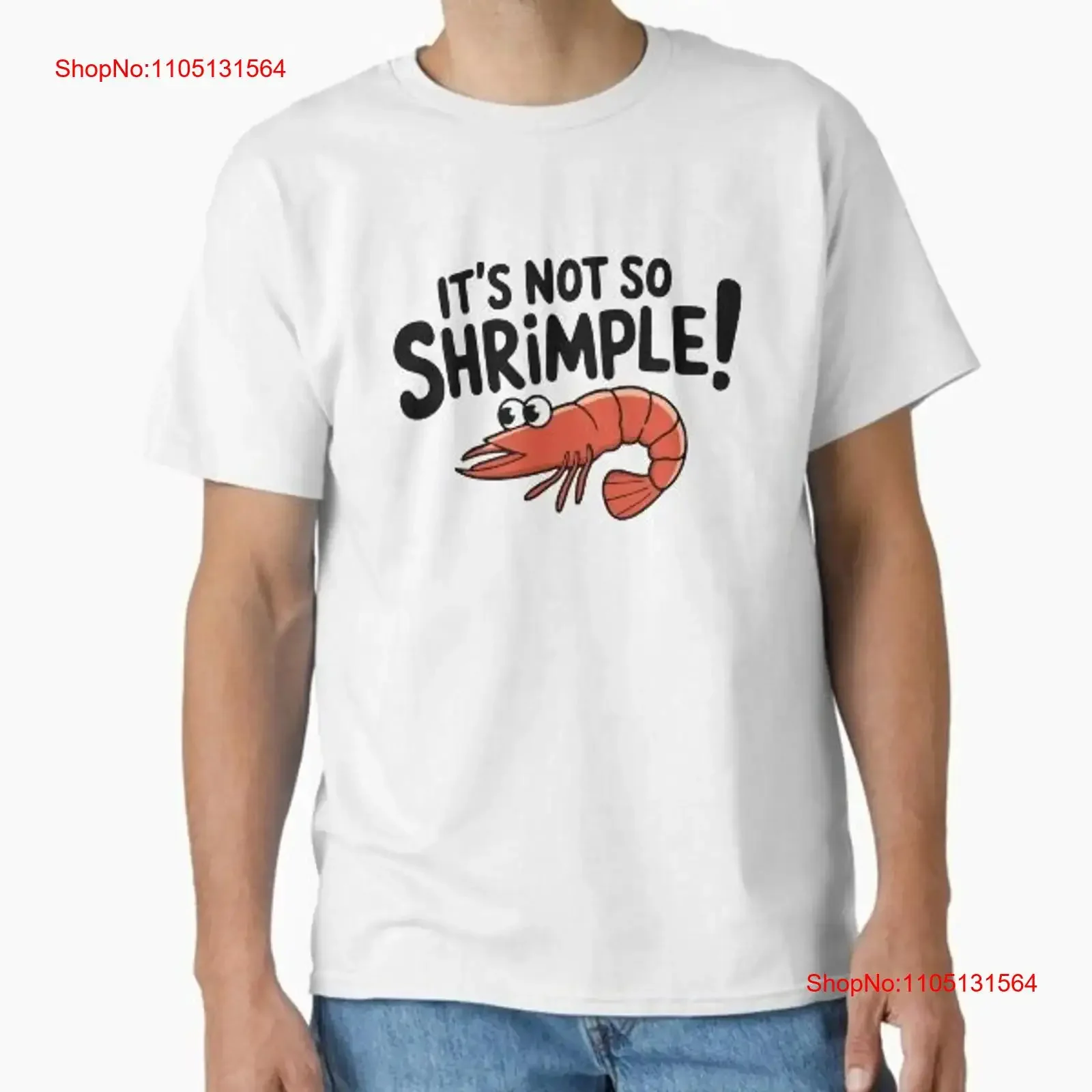 

It's Not So Shrimple Funny Shrimp Pun Classi T Shirt Made in US AUS Size S 2XL vintage Washed graphic Unisex