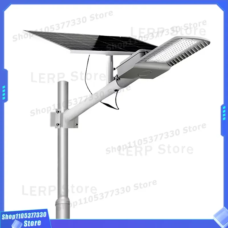 30W All in One Solar Street Light Outdoor LED Lamp High Brightness Waterproof Garden Road Lighting Fixture for Yard Outdoor
