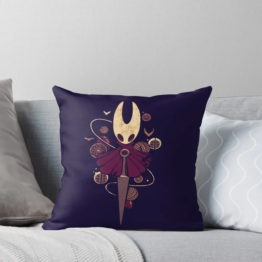 Silksong Hollow Knight Hornet Bug Videogame Throw Pillow Cushions christmas pillowcases Christmas Pillows pillow