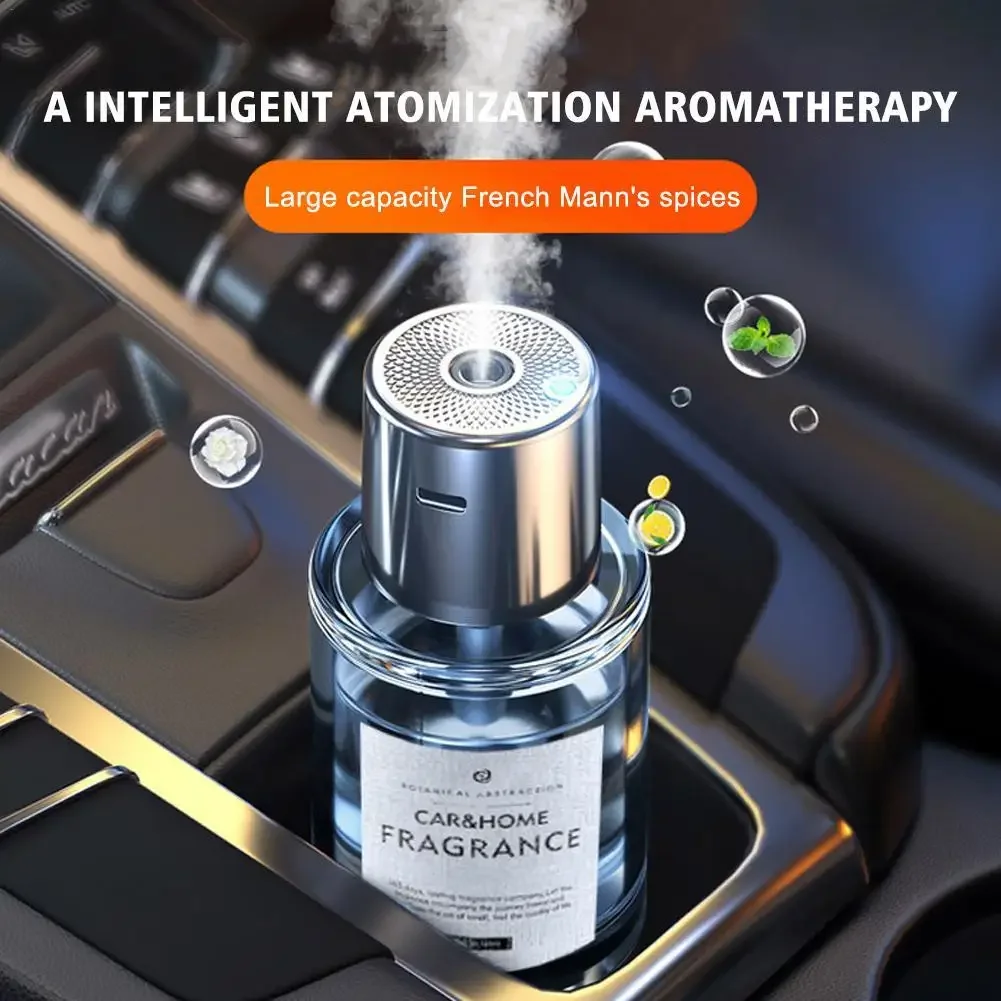 Intelligent Fragrance Spray Perfume Essential Oil Diffuser, Portable Car Bedside Fragrance Accessories, Large Capacity Humidifie