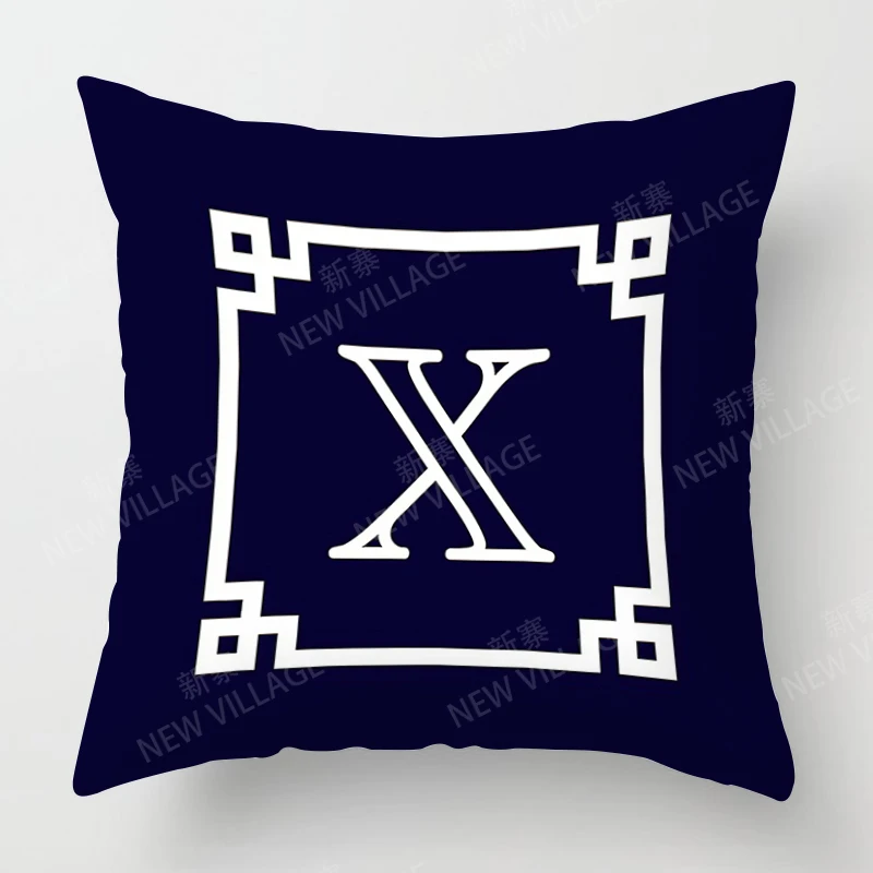 Nordic fall home decor autumn throw pillow case sofa Cushion cover modern 45x45cm 45*45 50x50 60x60cm 40*40cm 35x35 letter