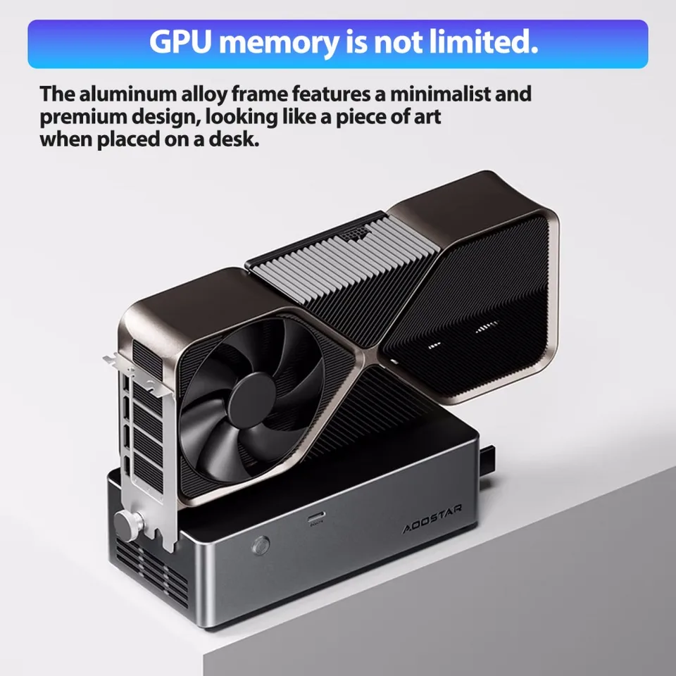 AOOSTAR AG01 AG02 AG03 eGPU Dock OCuLink PCIe 4.0 External GPU
