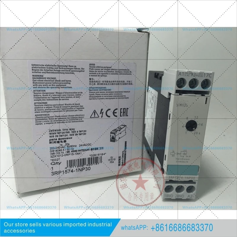 Triangle Time Relay 3RP15741NP30 3RP1574-1NP30