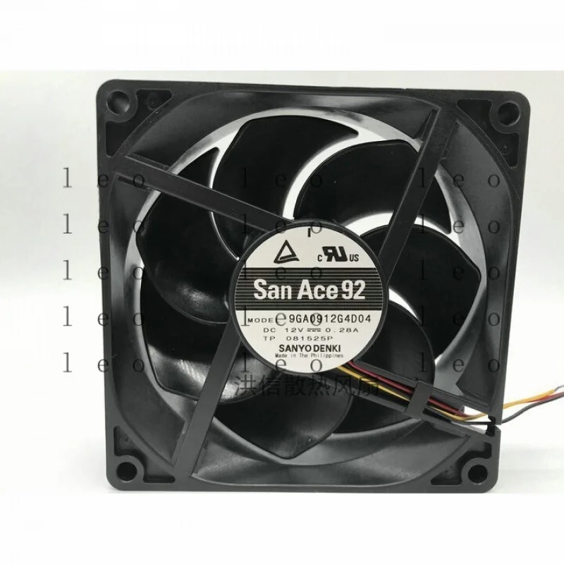

Вентилятор охлаждения GG 9225 9GA0912G4D04 12В 0.28А 92*25мм, 3-проводной # A6-4