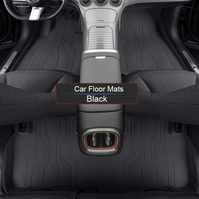 

Custom Nappa Leather Anti-Slip Car Foot Protect Mat Auto Luxury Waterproof Floor Pad Accessory For SMART #3 2024-Present