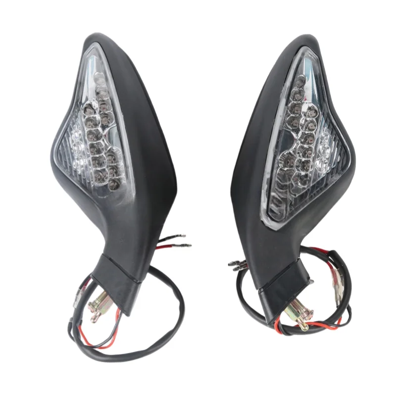 Motorcycles Rearview Side Mirror LED Turn Signal For DUCATI DUCATI 848 EVO 1098 1098S 1098R 1198 1198S 1198R