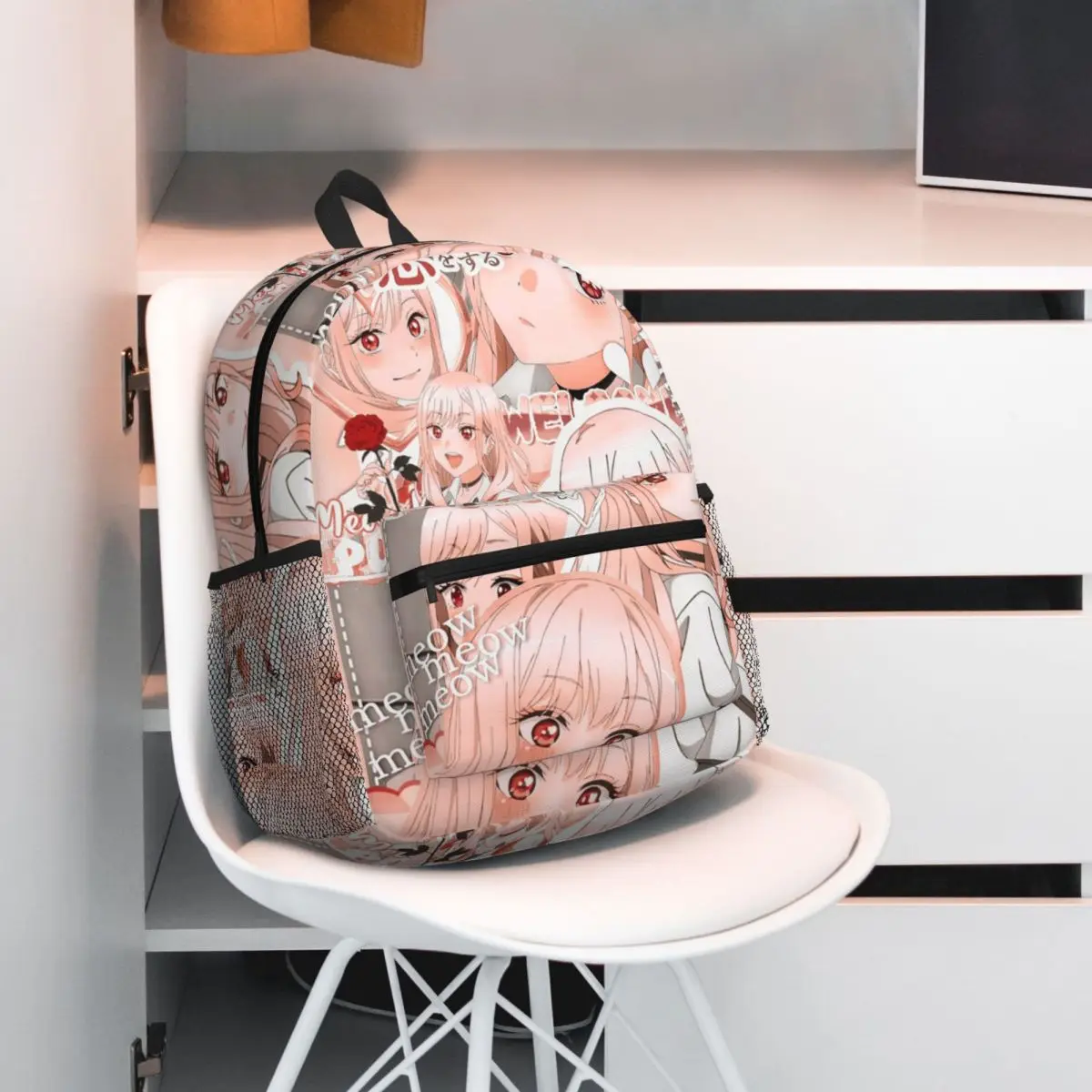 My Dress-up Darling Anime Backpack Student BookBag Kids School Bag Computer Shoulder Bags for Boys Girls