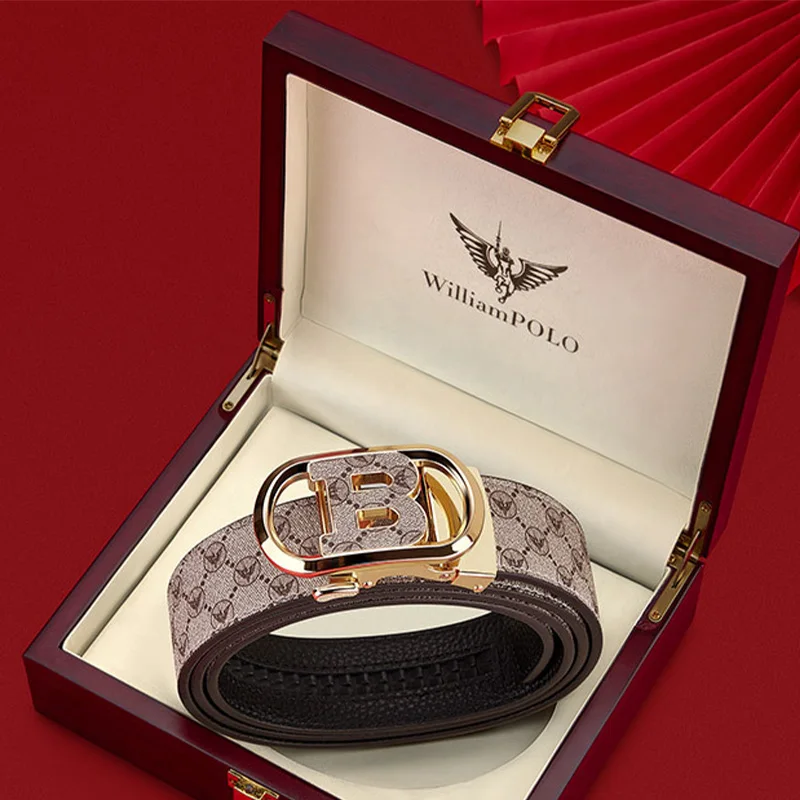 Moda carta fivela cinto masculino cinto de cintura masculino resistente ao desgaste cinto corpo liga fivela cabeça cinto de couro