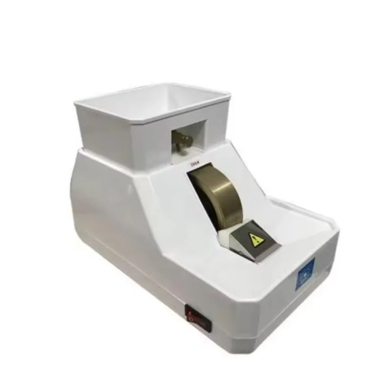 LY-5E-30W Hand Lens Edger Rough Fine Shape Double Grinding Wheel Holder Optical Edging Machine