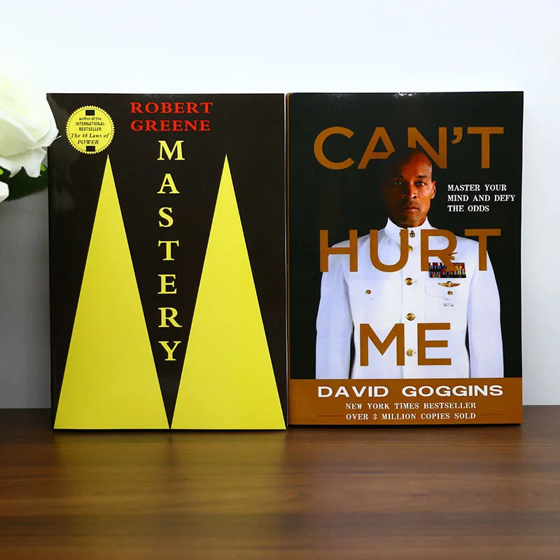 《master》+《Can't Hurt Me: Master Your Mind and Defy》Forging an Invulnerable Self Through the Relentless Path to Mastery Good book