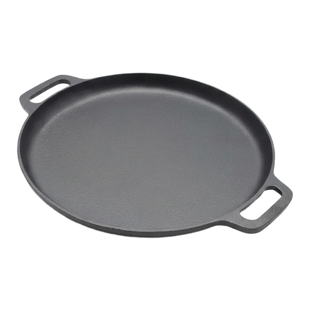 

Cast Iron Pancake And Grill Pan With Rim For Induction Cooktops Frying Pot Gas Induction Cooker Kitchen Cookware