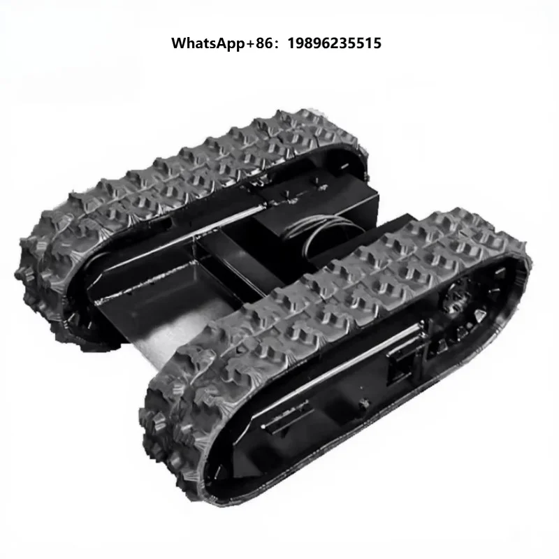 ISO9001 Custom Logo Size Factory Direct Price  Hydraulic Electric Drive Mini Compact Rubber Steel Track Undercarriage Chassis