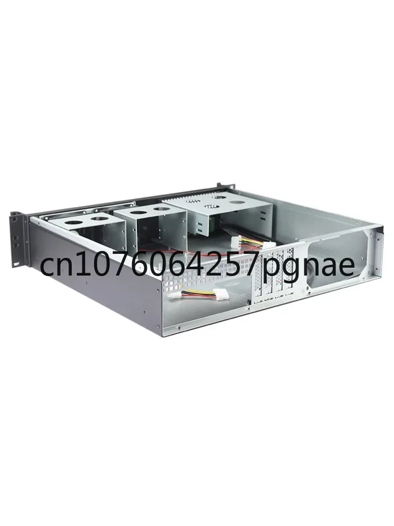 2U Rack Mount Server Case with 5.25 Inch CD Chassis Compact Server Case MATX MB Support