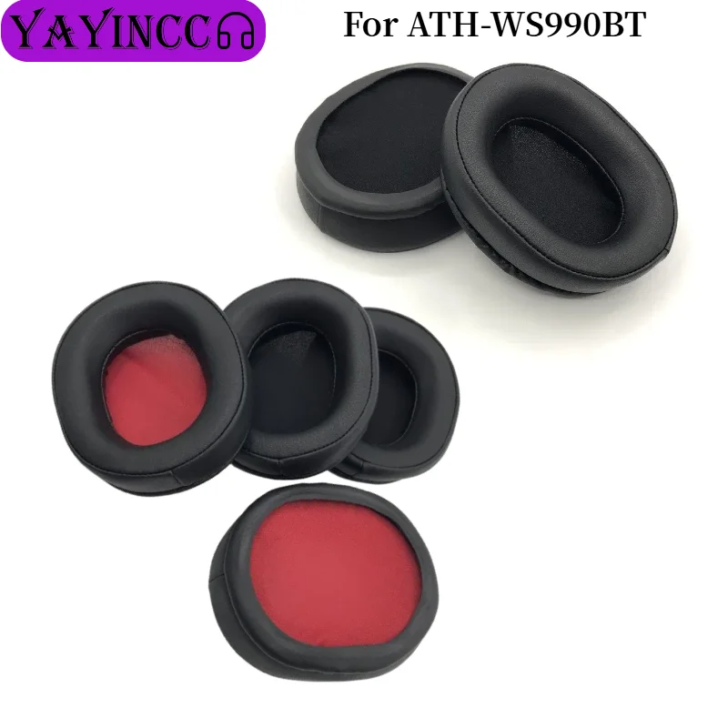 

Replacement Earpads Cushion For ATH-WS990BT Headphones Memory Sponge Sleeves Cover Case Repair Parts
