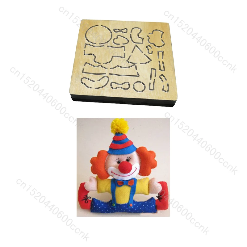

New Clown.wooden dies cutting dies for scrapbooking Multiple sizes V-4021