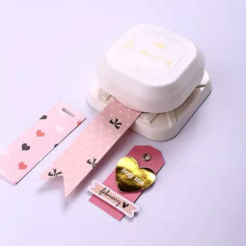 가장 둥근 모서리 펀치, 라벨 종이 커터, 태그 펀치 스크랩북 카드, 3 in 1 종이 카드, 사진 카드, DIY, 4 in 1