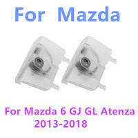 2X LED projection tools Accessories Decoration Lamp For Mazda Car Door Light Mazda 6 GJ GL Atenza 2013-2018 2016 2014 2015 2017