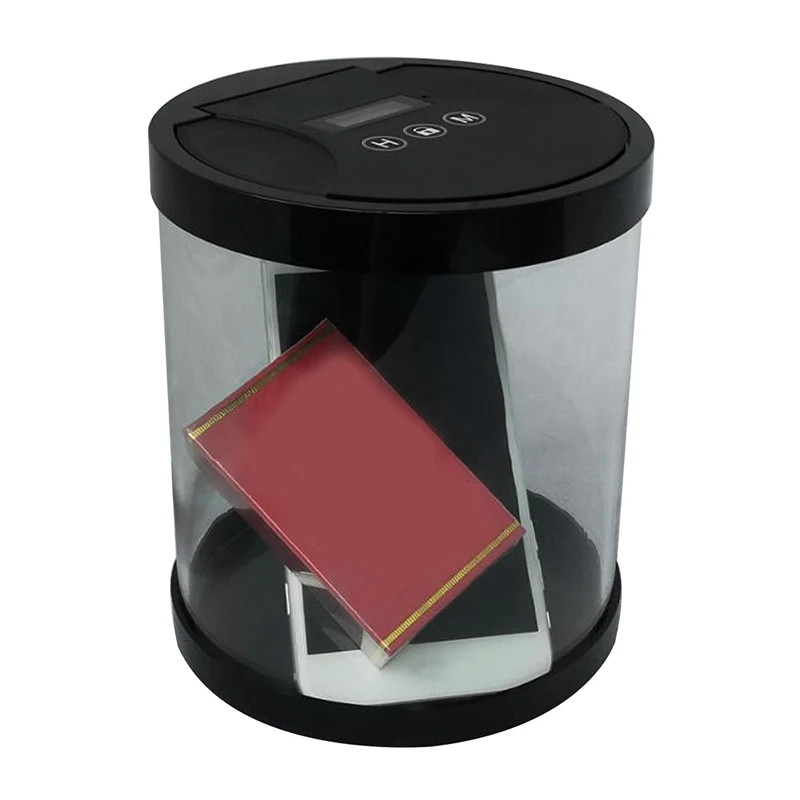 Timer Lock Container Multi Function Time Lock Box Bin For Toys Mobile Phones No Battery Black