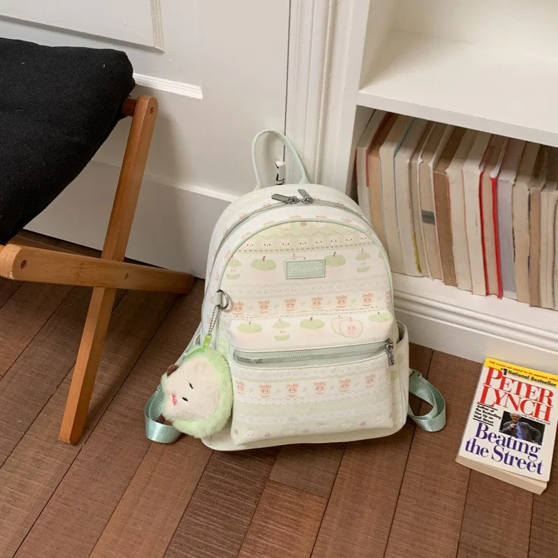 large-capacity-cartoon-school-bag-women's-bag-2026-summer-new-high-end-sensation-lightweight-travel-double-shoulder-backpack