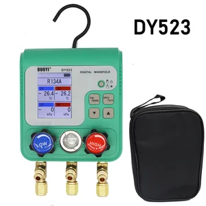 Digital Manifold Gauge meter, soda leakage air conditioner, HVAC vacuum pressure, temperature tester 6 Main Sales Vacuomometer - №2