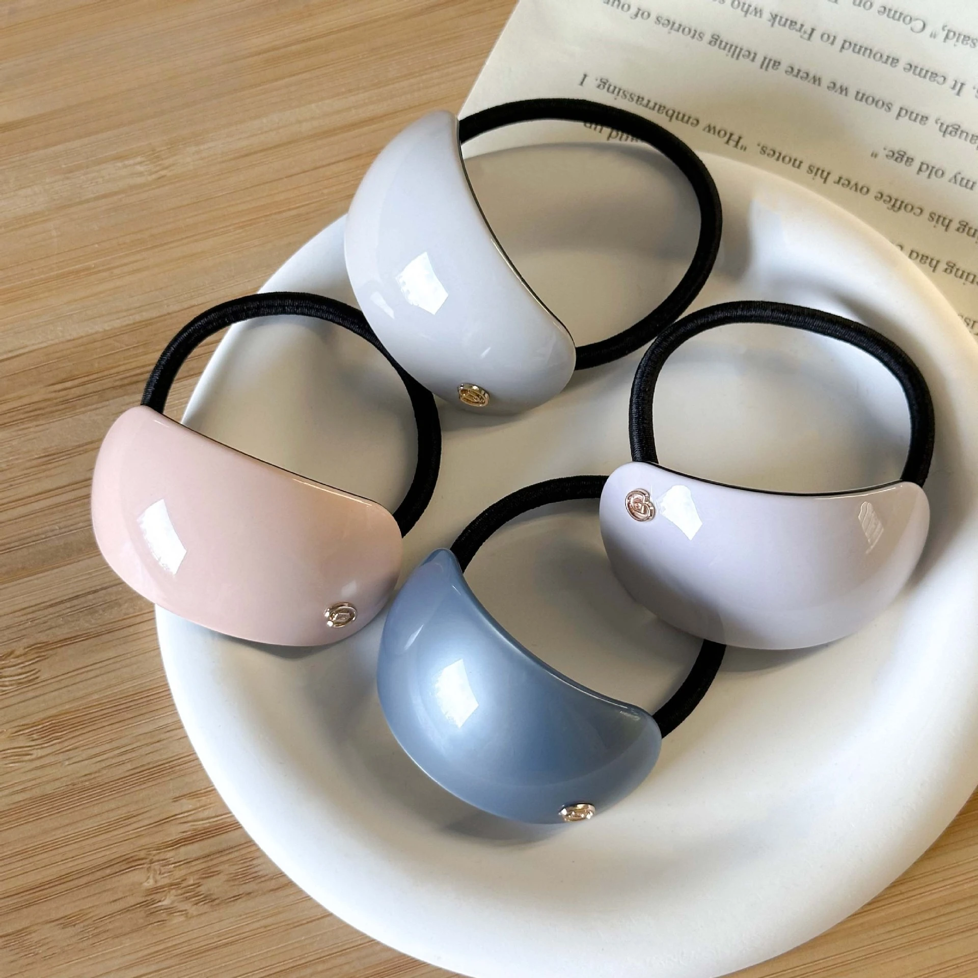 

Korean Style Simple Cute Hair Ties Fashion Versatile Elegant Hair Accessories High Value Seamless Hair Ties