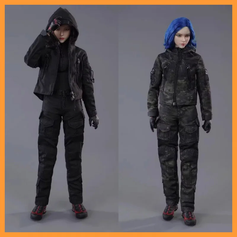 

In Stock Fire Girl Toys 1/6 scale FG096 Two Styles Of Female Combat Clothes Suit Sets Fit 12inch Action Figure Model Toys
