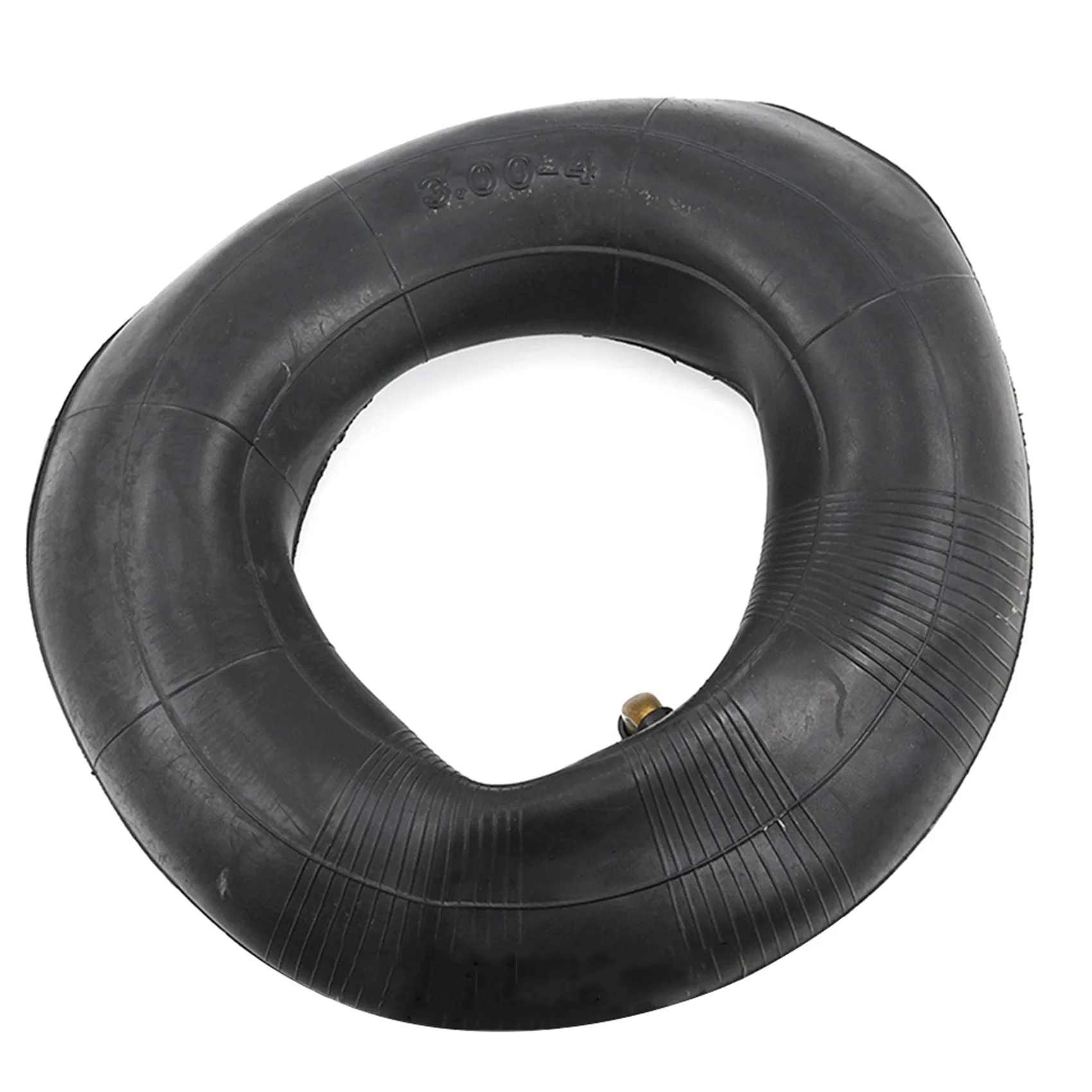 Pack Of 4 Inner Tubes With TR87 Valve For Wheelbarrow, Sack Truck, Handcart 3.00-4, 10X3, 260X85 Black