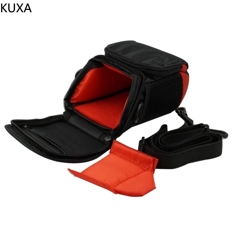 KUXA (Acessórios de áudio) Para Canon Eos M10 M100 M200 G7X G9X G5X Bolsa para Câmera Bolsa para Câmera Micro Single Bolsa para Lente Telefoto