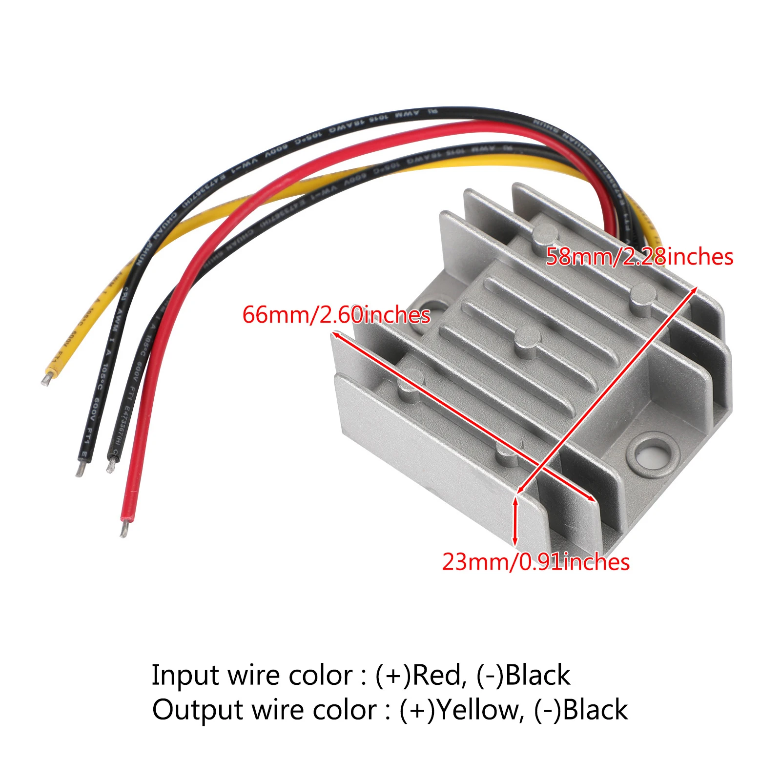 Artudatech DC/DC Buck Step-Down Module 24V to 19V 5A Power Supply Converter Regulator