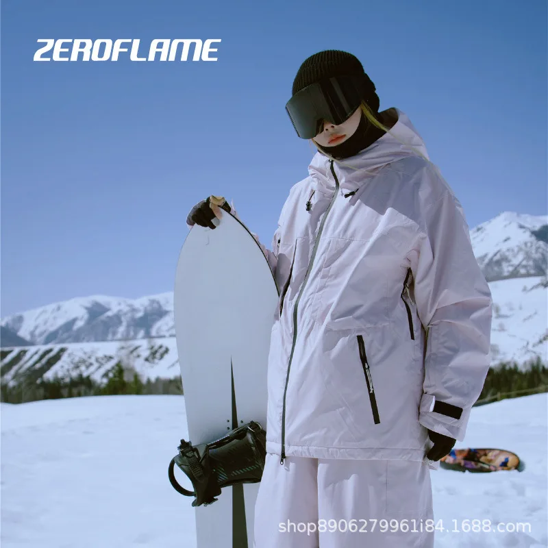 Vestes de ski coupe-vent et imperméables pour hommes et femmes, manteau de neige thermique, haut de ski, sports de plein air, snowboard, hiver, nouveau, 2025