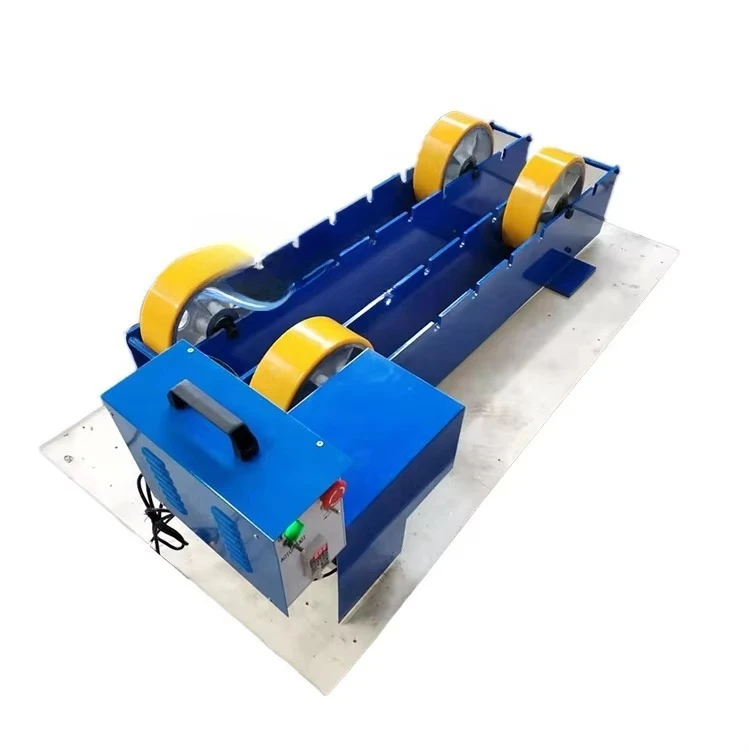 Loading 6000kg light foot foot welding rotator for pipe rotation