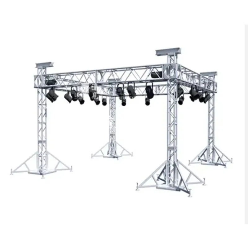 【specialized】Customized Factory Price Aluminum Alloy Roof Truss System Spigot/bolt Truss Display For DJ Event