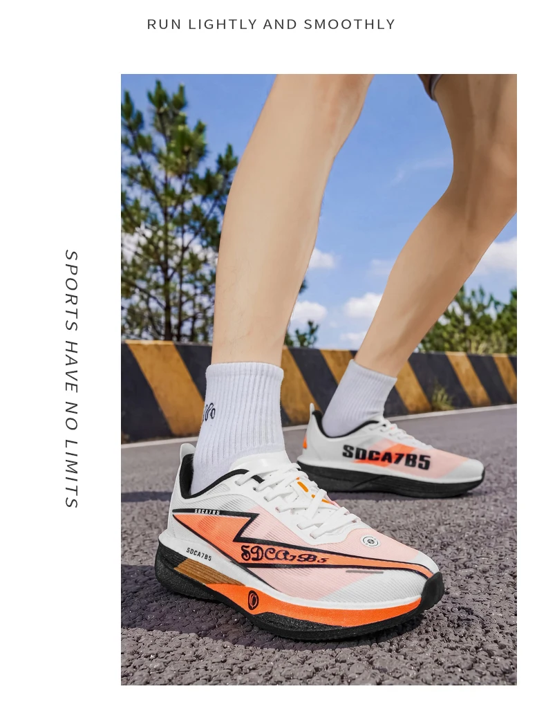 Herren Marathon-Laufschuhe Sport Carbon-Platte Atmungsaktiv Leicht Bequem Damen Athletische Freizeitschuhe Outdoor Air – Detail 34