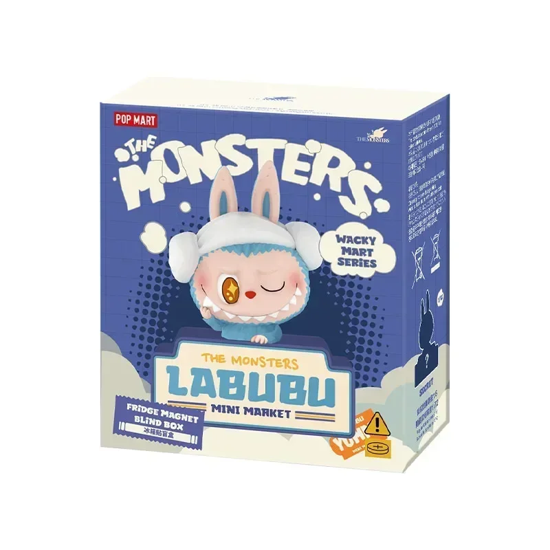 POP MART LABUBU THE MONSTERS Wacky Mart Series-Fridge Magnet Blind