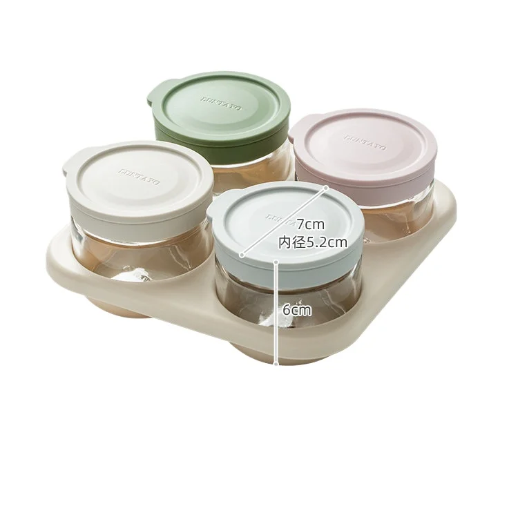 Bird's Nest Sub-bottling Can Be Steamed and Stewed, High Temperature Resistant Food Grade Flower Glue Cup, Glass Sealed Jar