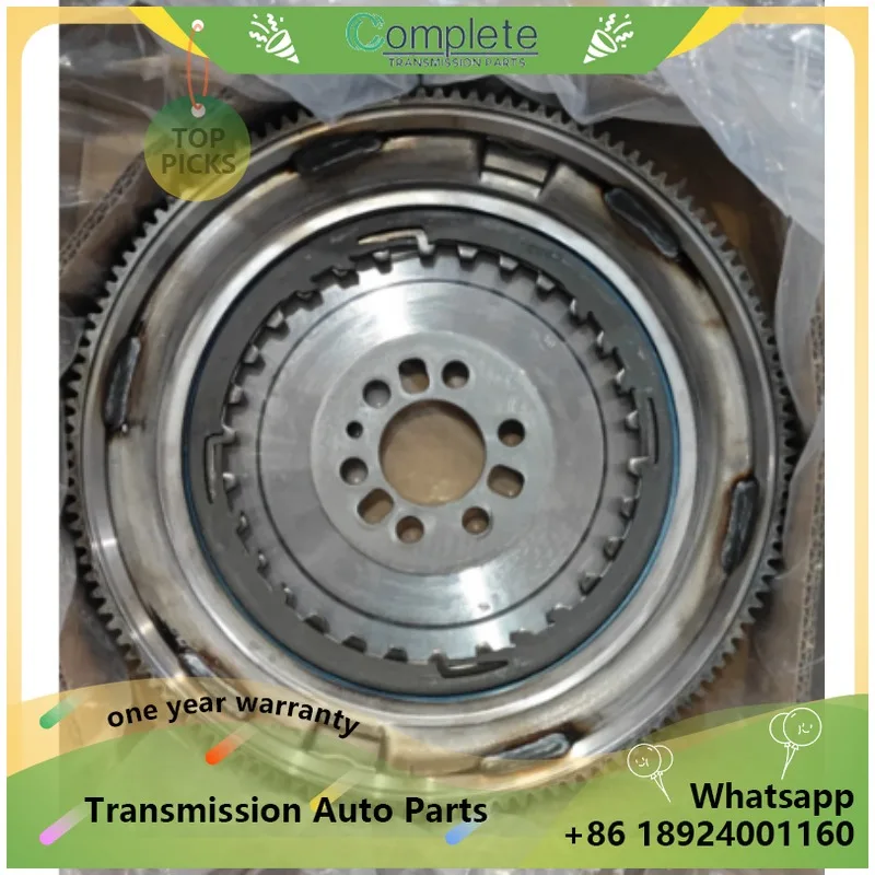 High Quality Products DQ200 0AM DSG7 7-Speed Transmission Clutch Flywheel 6/8 Hole 129/132 Teeth Suit for VW AUDI SKODA