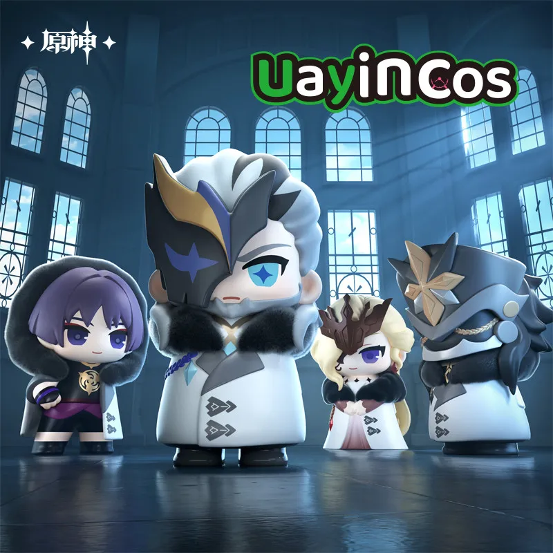 

Original Genshin Imapct Tartaglia Arlecchino Wanderer Pierro Figurine Anime Game Figure Model Statue Doll Ornament Toys Kids Gi