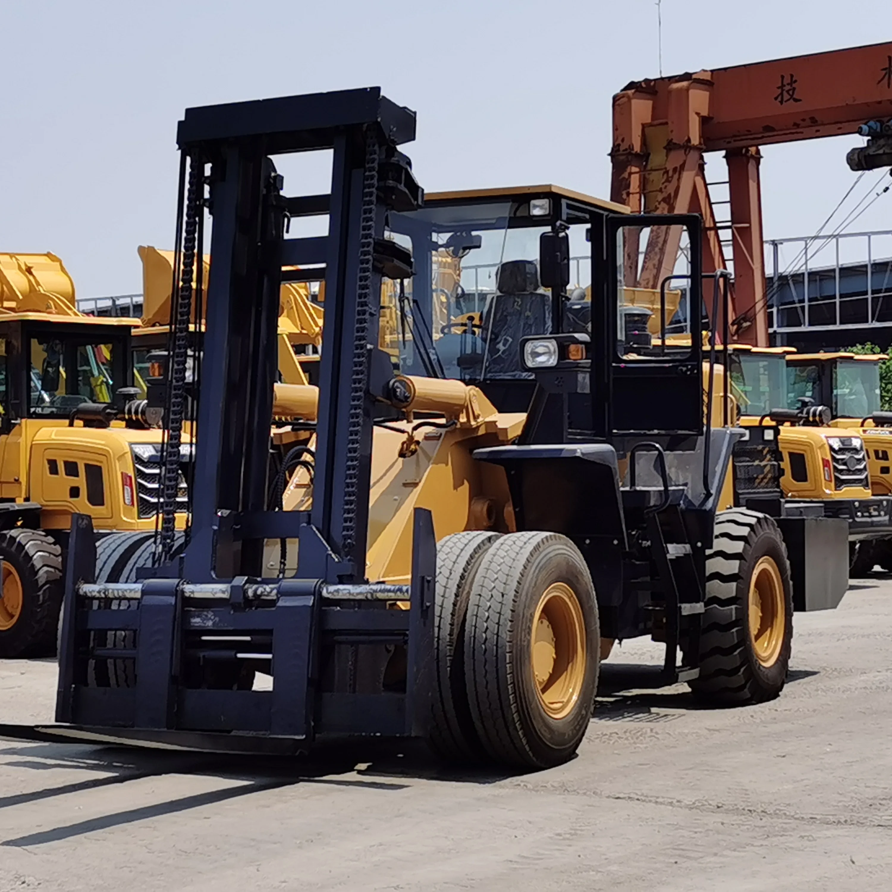 Mini Wheel Loader Forklift Track Drive 1-Year Warranty Backhoe Loader Front Loader Attachments Motor Engine Core Components PLC