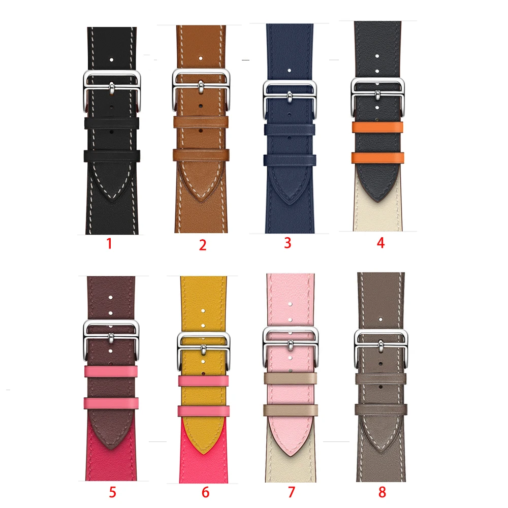 Leather Watch Band Strap With Connector for Huawei Watch Fit 2 new/ Fit2 Replacement Bracelet