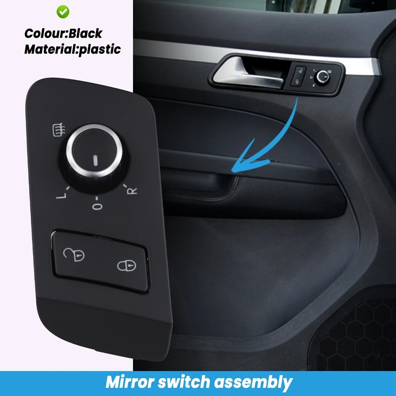 1TD 959 565A For VW Touran 2005-13 Central Lock Switch Door Lock Switch Safety Switch Child Lock Reversing Mirror Switch