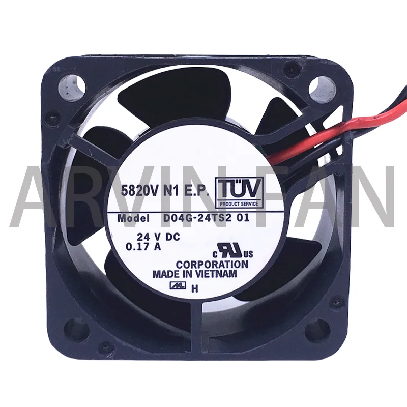 

Original D04G-24TS2 01 24V 0.17A 4CM 4020 40mm Inverter Silent Fan