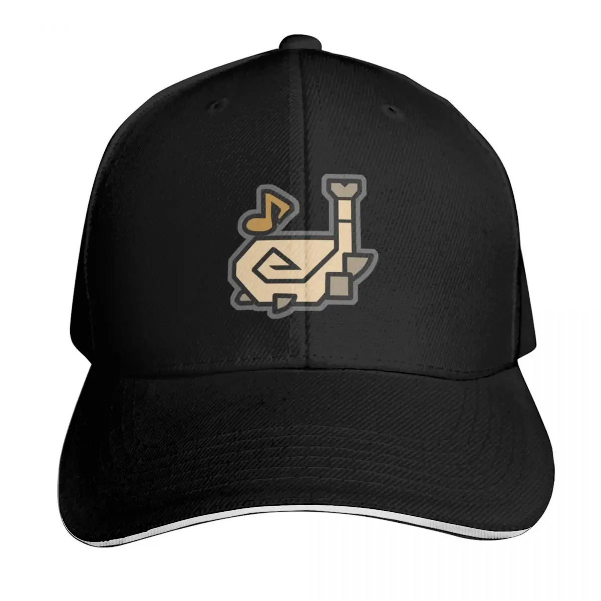 Hunting Horn Monster Hunter Baseball Cap Lightweight Packable Gift for Him Her Casual Daily Wear