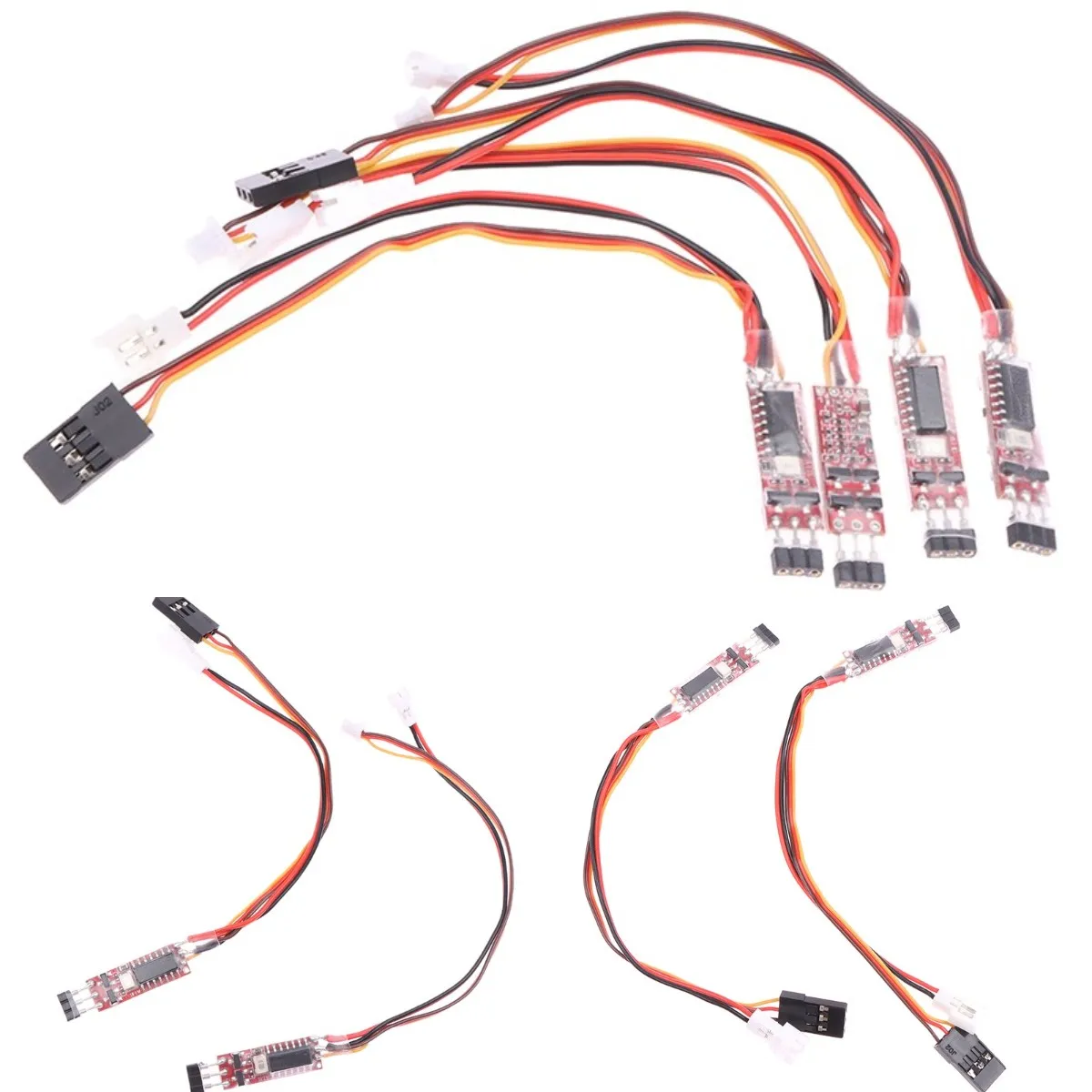 

14cm 6A Brushless ESC Speed Control With JR 1.0mm Receiver Connectors 1S 2S Drone Airplane Use Remote Control Electronic Switch