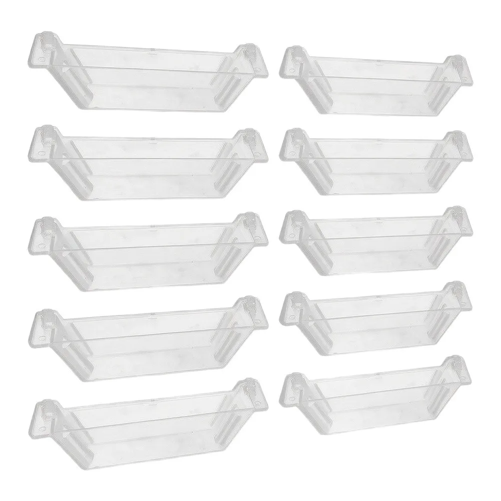 Square Oil Cups for Range Hoods 10 Pack White Grease Trap Filters Compatible with Standard Ducted and Ductless Models