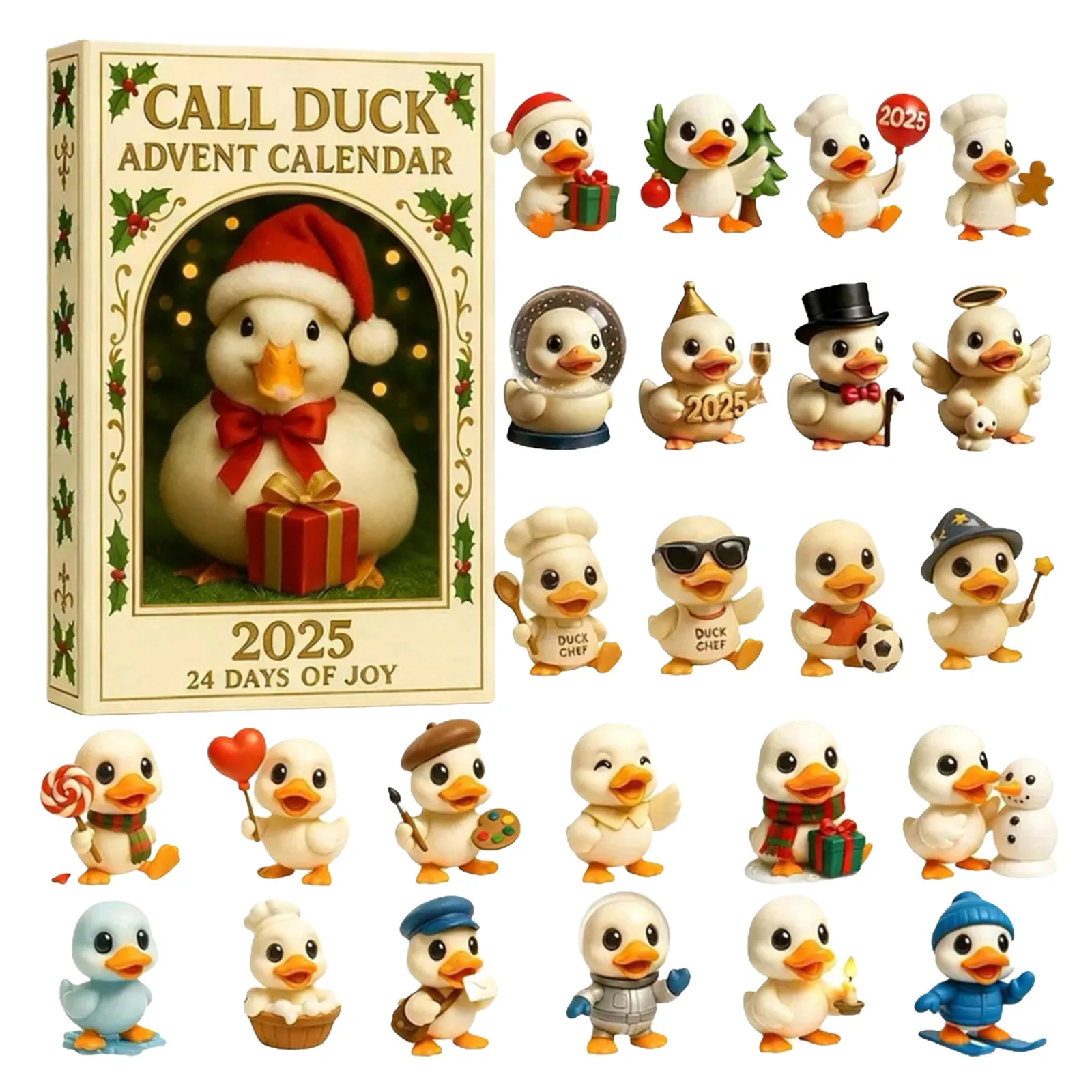 Compte vers le bas au calendrier de Noël pour filles 24 pièces Calendrier de festival Calendriers de l'Avent pour adultes enfants femmes hommes enfants brossage