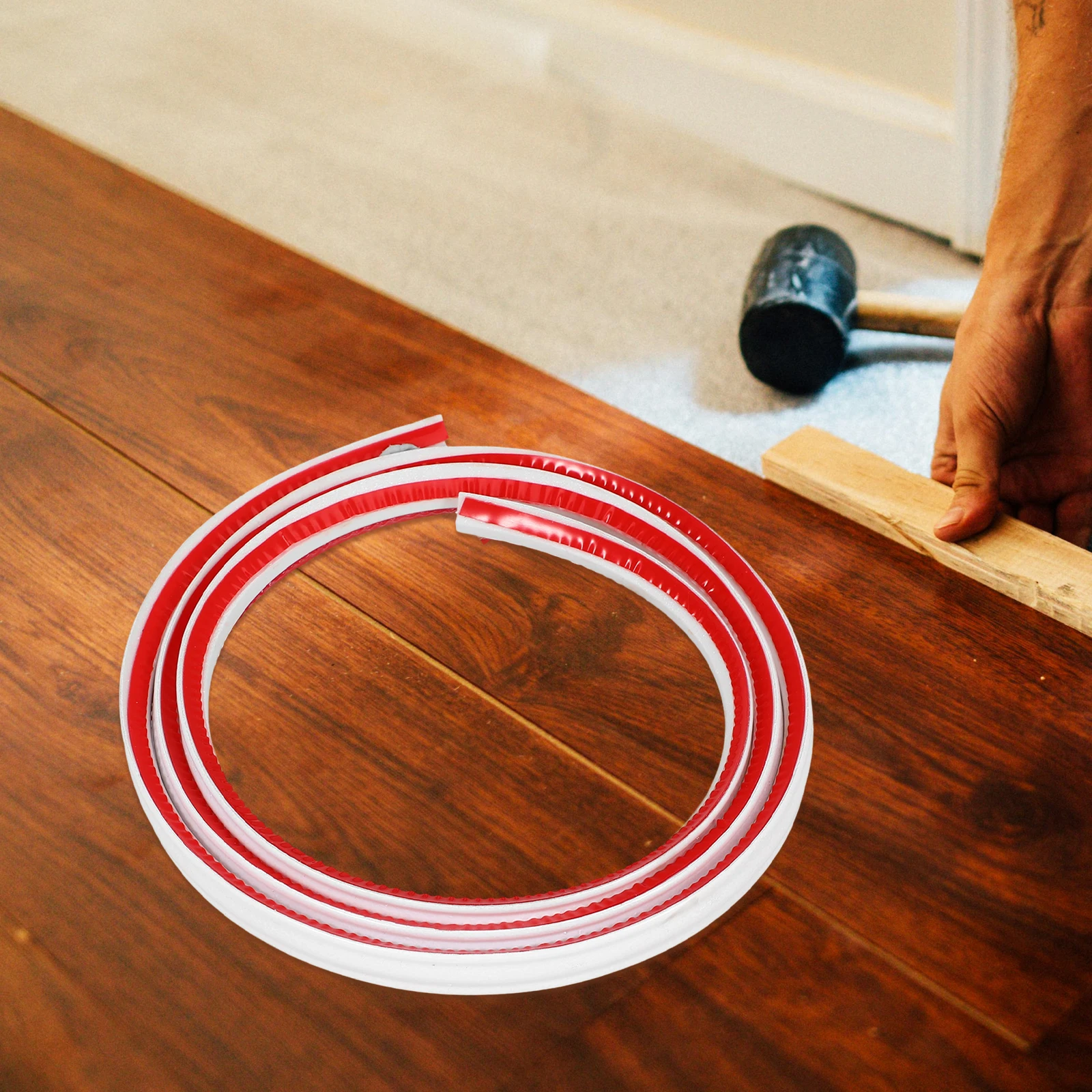 

1 Roll Pvc Self-Adhesive Corner Peel Stick Molding Trim Wall Edging Flexible Caulk Strip For Kitchen Bathroom Ceiling Wall Trim